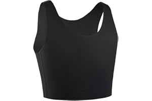 Seamless Chest Binder FTM Transgender Binder Bras Compression Sport Breathable Soft Comfort Bra Pullover Tank Top