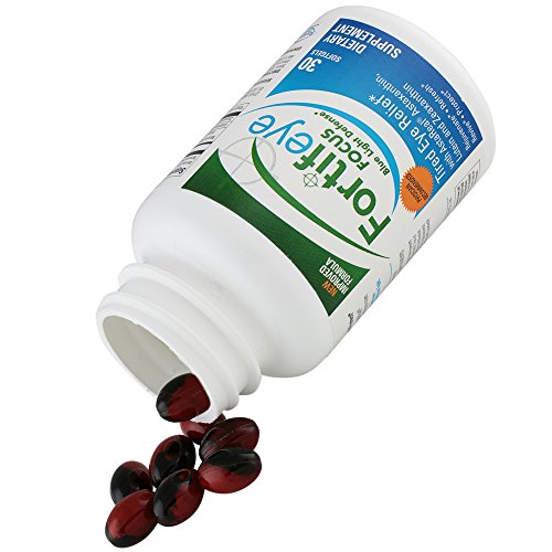 Fortifeye FOCUS Eye Care Supplement, Complex Mix of Macular Carotenoids
