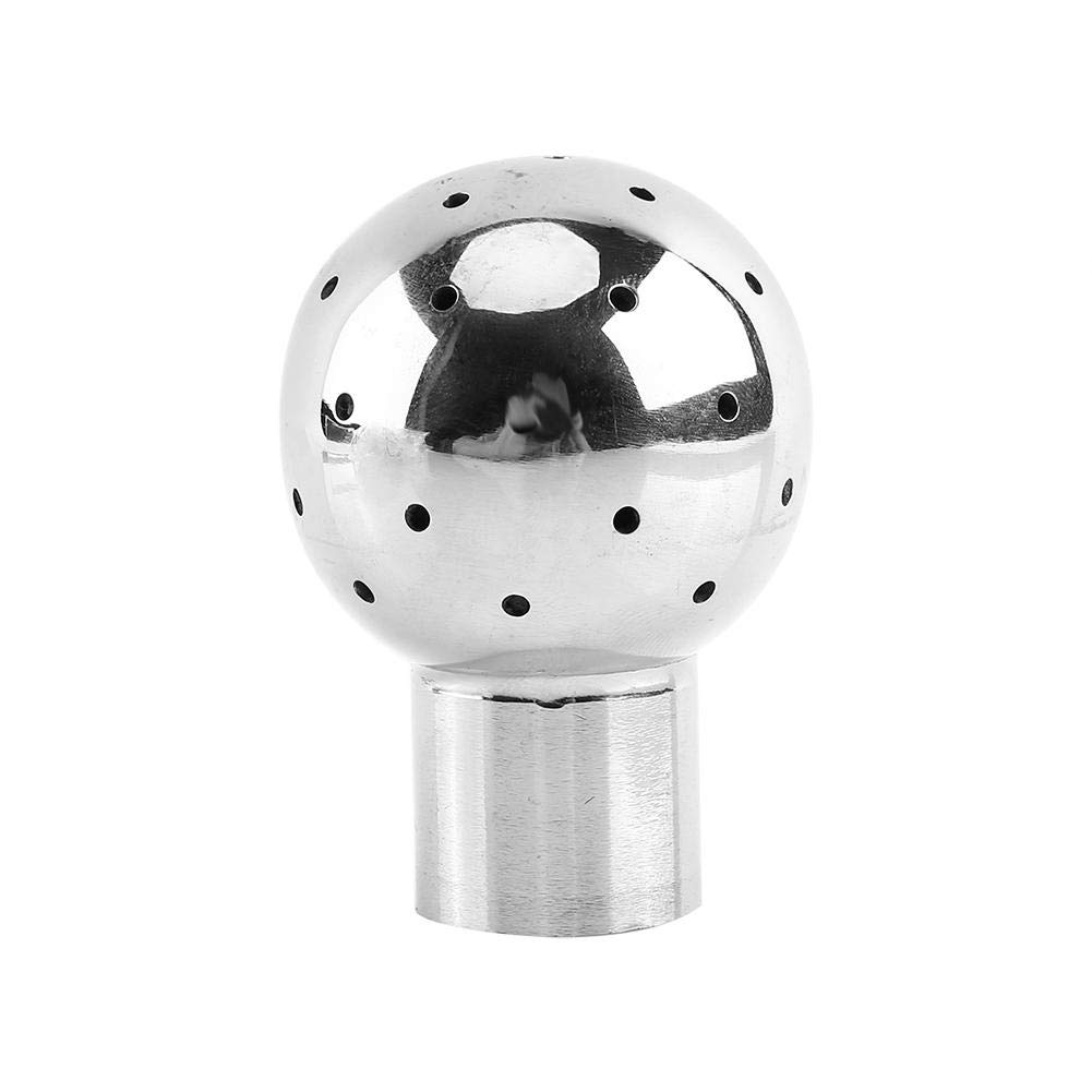 Zunate Stainless Steel Spray Ball, Garden Use, Low Water Consumption, Fix or Rotary, 6 x 4cm or 10.2 x 3.5cm
