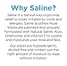 Saline Soothers Moisturizing Tissue for Face, Nose, Hand and Eye Wipes, Boogie Wipe, Allergy Relief, Menthol, 60 Wet Wipes (Pack of 3)