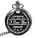 levonta Brother Birthday Gifts from Sister or Brother, to My Brother Pocket Watch, Brother Gifts Ideas for Christmas Graduation (to Brother Roman)