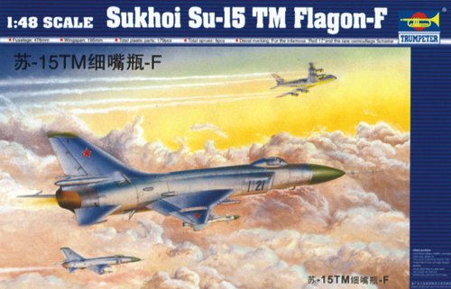 Trumpeter 1/48 Sukhoi Su15TM Flagon F Soviet Interceptor Model Kit