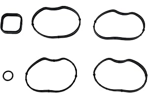 AUTO OCCASION Lower Engine Intake Manifold Gasket Set Compatible with Buick Allure Lacrosse Regal Verano Equinox Impala Malib