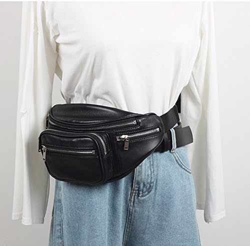 Herald Fashion Elegant Leather Fanny Pack Waist Pouch