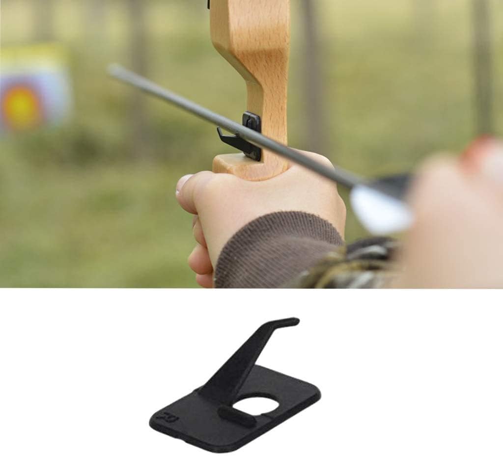 EBOCACB 10pcs Black Plastic Arrow Rest Archery RH Recurve Bow Arrow Rest Hunting Shooting Targeting Accessory Right Hand : Sports & Outdoors