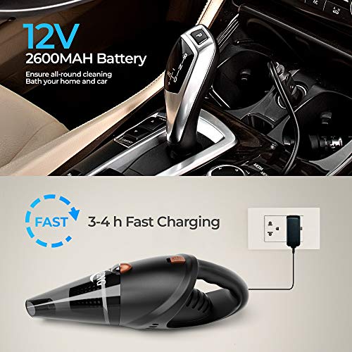 GN Handheld Car Vacuum Cleaner 12v Portable Cordless Vacuum with