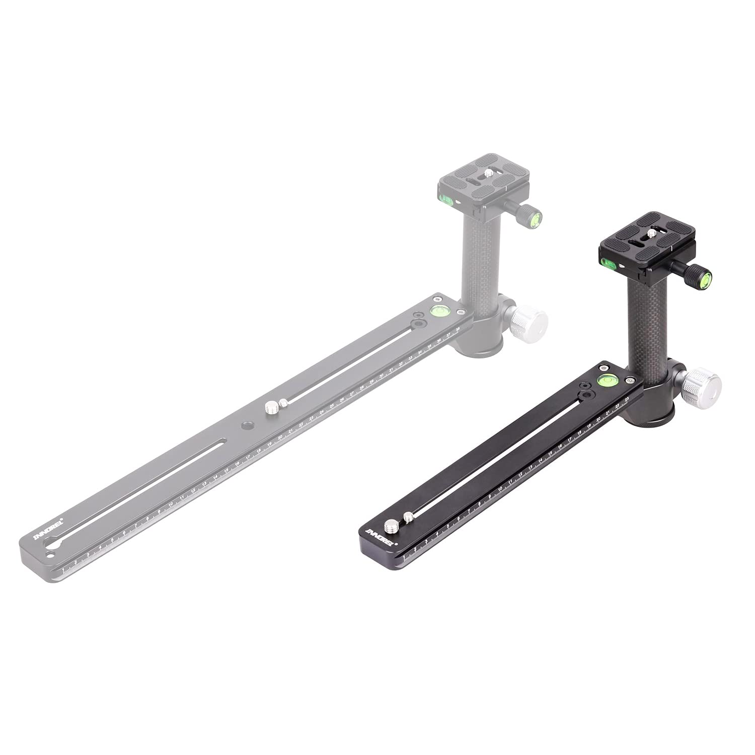 Long Focus Telephoto Lens Bracket Lengthened Quick Release Plate Camera Clamping Pillar Tripod Head Bird Watching (250mm, Arca Swiss)