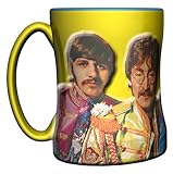 The Beatles Sgt Pepper Color Sculpted Coffee Mug by Boelter
