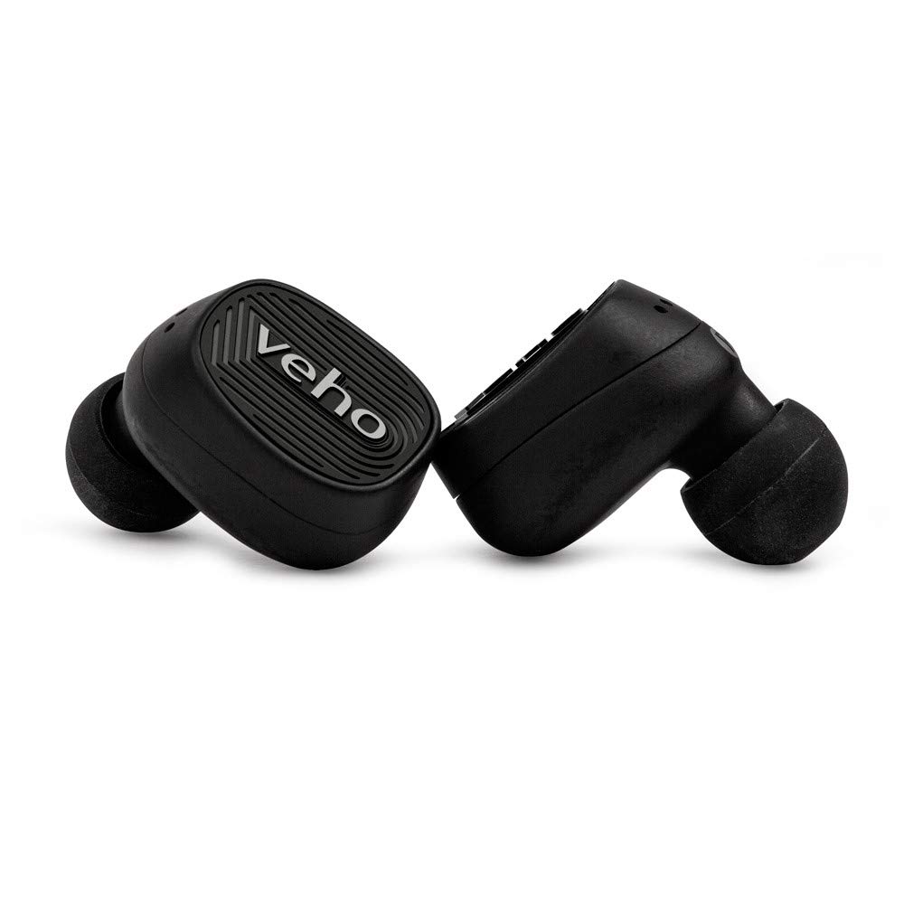 Veho ZT-1 True wireless earphones | Bluetooth | headphones | TWS | Earbuds | Mic | Charging Case included | Touch Control | AAC | Designed in the UK | VEP-017-ZT1
