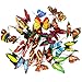 50PCS 7cm Butterfly Stakes Outdoor Yard Garden Ornaments & Patio Decor Butterfly Planter Flower Pot Spring