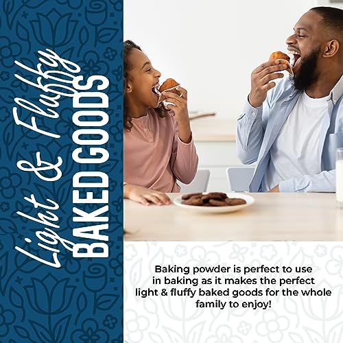 Baking Powder Aluminum Free 1lbs. Double Acting, Baking Powder For