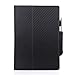Feitenn Case for Remarkable Paper Tablet Case, Sleep/Wake e-Book Notepad Stylus Pen Holder Cover Hand Strap Carbon Fiber Texture Stand Protective Bumper Remarkable Paper Tablet 10.3 2018- Black