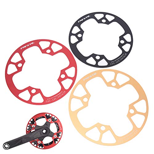 Mountain Bike Crank Protector Chainring Protection Cover 104BCD Bicycle Crankset Guard 32T/36T/40T Color Random - Thumbnail 2