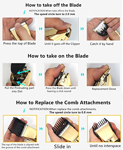 image for Kuso Professional Pet Clippers, Low Noise Dog Clippers Rechargeable Co