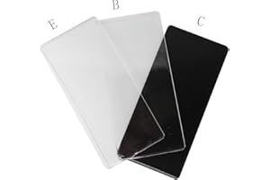 BIRABIRA Bira Craft 3 Plate Set: E, B, C for 3" Die Cutting & Embossing Machine, Mini Die Machine, 3 1/8" Feeding Slot