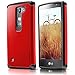 Evocel® LG Escape 2 / Spirit H443 Case - Dual Layer Armor Protector Case For LG Escape 2 / LG Spirit H443 (AT&T / Cricket)- Retail Packaging, Fire Engine Red