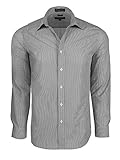 Men's Slim Fit Gingham Check Dress Shirt - Many Colors Available