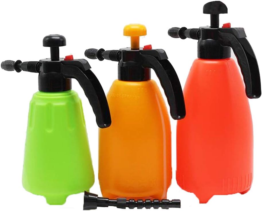 Dertyped Garden Pump Sprayer Pneumatic Multi-Angle Spray Powerful Hand Pressure Multi-Function Portable Yard Lawn Sprayer (Color : Green, Size : S)