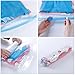8 Travel Storage Bags for Clothes - Compression Bags for Travel - Space Bags for Travel - No Vacuum or Pump Needed - Luggage Accessories 4 Large 4 Medium