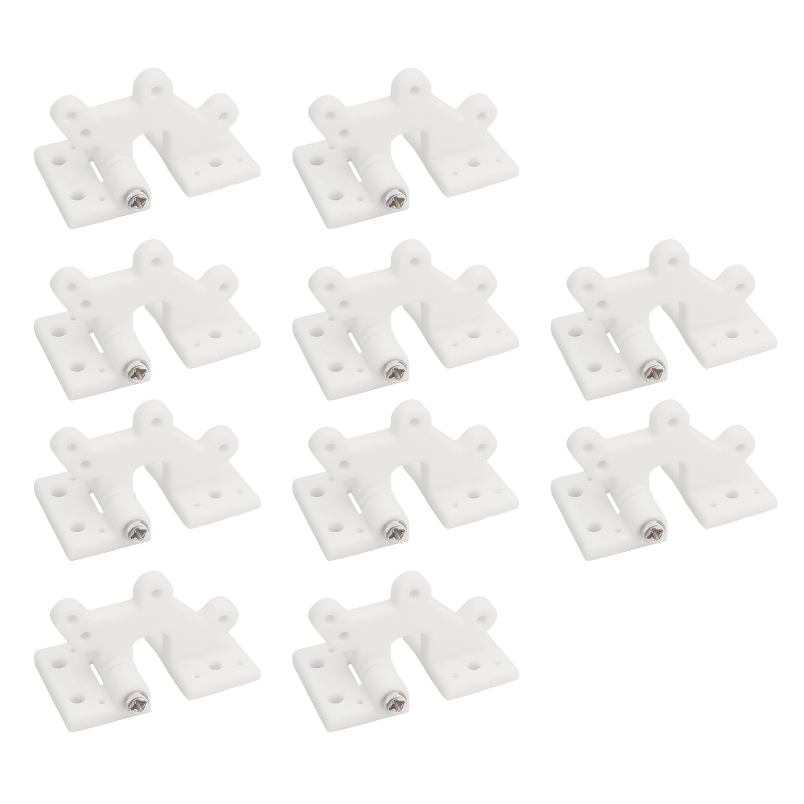 The Lord of the Tools 10pcs RC Model Airplane Adjustable Hatch Hinge 30x16mm Compatible with RC Model Airplane