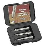 Craftsman 3 pc. Screw-Out® Damaged Screw Remover Set