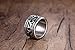 Molike Jewelry Stainless Steel Retro Punk Rock Vintage Wide 14mm Mens Ring Totem design, Size 7-12