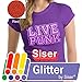 SISER GLITTER Heat Transfer Vinyl (Tshirt HTV) 20