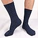 Men Winter Socks Knit Wool Blend Warm Crew Sock Dress Causal Cotton Socks for Man, 5 Pack