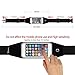 TURATA Vitalismo Running Belt,Weatherproof Waist Pack Reflective Outdoor Sport Bag Pouch Suitable for Workout,Walk,Hiking,Cycling for up to 5.5 Inches SmartPhones