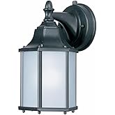 Maxim Lighting 66926EB Cast-9W 1 LED Outdoor Wall Lantern-5.5 Inches Wide by 10 inches high, Finish Color: Empire Bronze