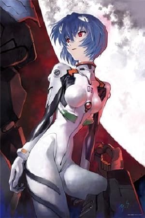 wallpapers Yoshiyuki Sadamoto Rei Ayanami amazon de