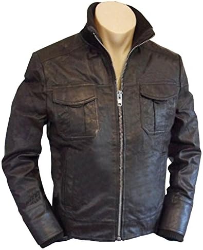 Copper Rub-Off Vintage Leather Jacket (Large)