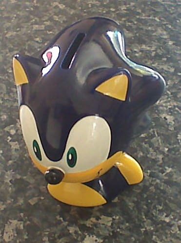 SONIC THE HEDGEHOG (Sega)- caja de dinero de cerámica: Amazon.es: Hogar