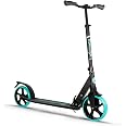 Trottinette Pliable Adulte 100 Kg | Freins Disque + Aile | Rose | Ado/Enfant 7+ Ans | Léger Avec Sangle