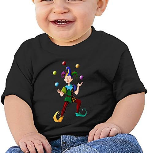 YYGOODS Clown Baby's Cute Round T-shirt,Shirts,Tshirt,T-shirts,Short Sleeve Tee Short Sleeve Lap Tee Shirts