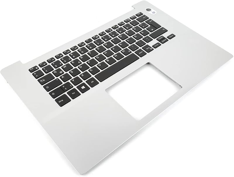 Dell Inspiron 5580 5585 Silver Palmrest GERMAN Keyboard Backlit 0K8HH4 0JWPXC