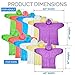 Dryzle Rain Ponchos for Kids and Adults - 12 Raincoat Poncho for Children, Women and Men with Drawstring Hood, Lightweight Disposable Emergency Rain Gear