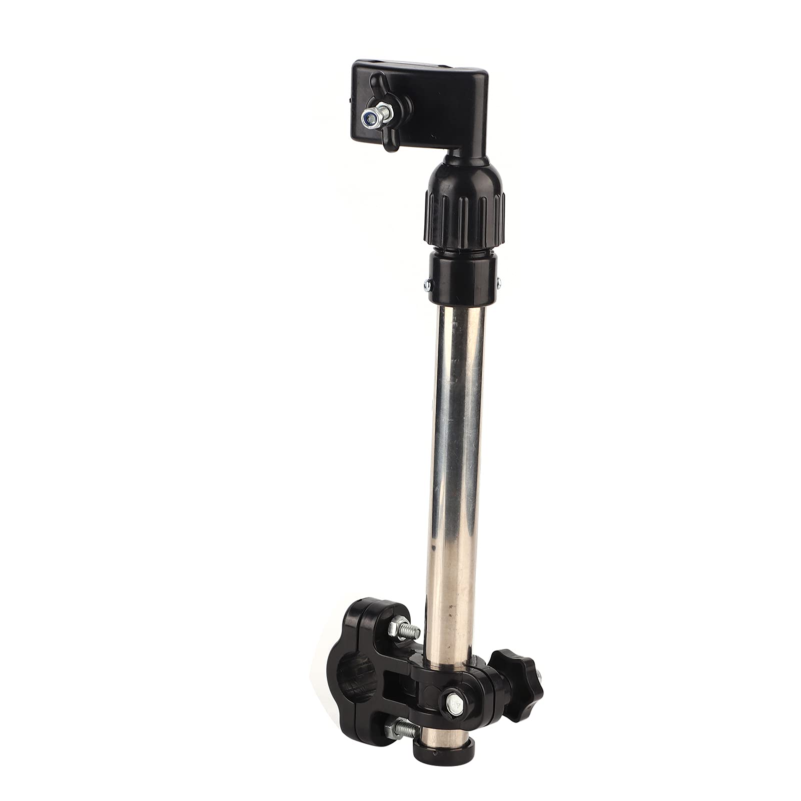 Keenso Stainless Steel Bicycle Wheelchair Stroller Pram Stretch Umbrella Support Holder Mount Stand stroller phone holder for parent