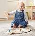 Melissa & Doug First Play Wooden Jumbo Knob Farm Animal Puzzle (3 pcs)