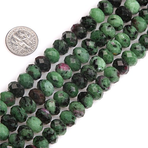 Aaa grade natural rondelle faceted semi precious gemstone spacer …