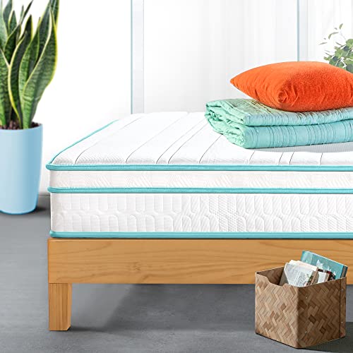 ZINUS 8 Inch Memory Foam Spring Hybrid Mattress / Euro Top Innerspring