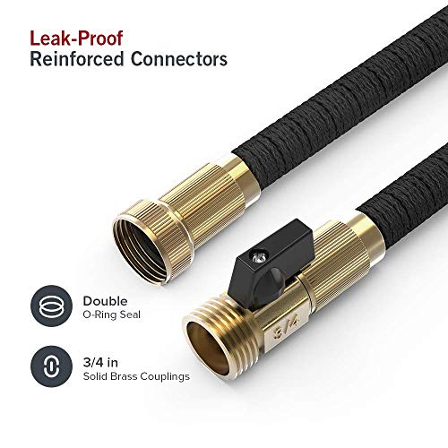 image for TaoTronics Garden Hose 50ft Expandable Water Hose Flexible, Include 10