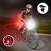 Teorder Rechargeble LED Bike Lights Set, 2000mAh Lithium Battery Cycling Headlight,LED Bicycle Lights Front and Rear Waterproof Reflector,1000lm,4 Light Modes(Mount Accessories & 2 USB Cable)