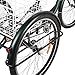 HIRAM 3-Wheeled Adult Tricycle with Foldable Basket, 24″ Wheels Trike for Men and Women, Single Speed Cruise Bike, Exercise Bike for Recreation and Shopping, Water-Proof Bag and Bicycle Bellthumb 1