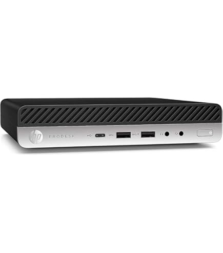 Amazon.com: HP ProDesk 600G4 Micro Desktop Computer | Hexa Core