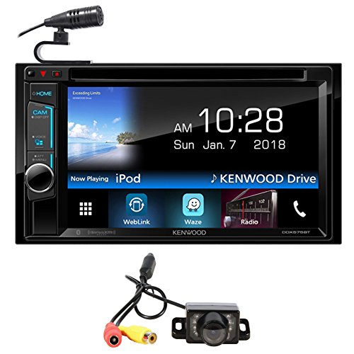 Kenwood DDX575BT 6.2" Car DVD Bluetooth Receiver Waze/Remote