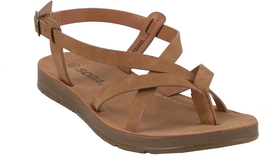 soda criss cross sandals