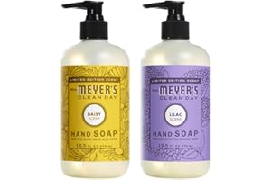 MRS. MEYER'S CLEAN DAY Variety Pack, 1 Mrs. Meyer's Liquid Hand Soap Lilac, 12.5 OZ, 1 Mrs. Meyer's Liquid Hand Soap, Daisy, 12.5 OZ, 1 CT