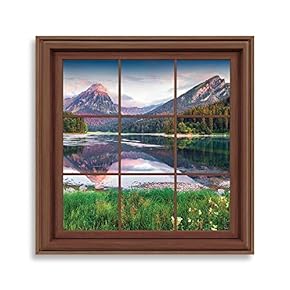 Framed Home Artwork View from The Window for...