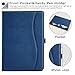 ZtotopCases for iPad Air 3rd Generation 2019/iPad Pro 10.5 Inch 2017, Premium PU Leather Business Folding Stand Folio Cover with Auto Wake/Sleep, Multiple Viewing Angles for iPad Air 3 Gen, Navy Blue
